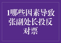 张副处长的神秘反对票：一场职场侦探游戏