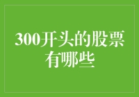 300开头的股票有哪些？深度解析创业板市场优质标的