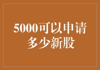 如何用5000元合理规划新股申购：策略与技巧