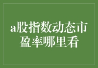 A股指数动态市盈率查询指南：全面解析与实时追踪