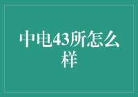 中电43所：IT界的万事通