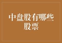 中盘股大盘点：寻找那些被小众宠爱，却未被大众发现的股票