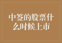 股市风云变幻，中签股票何时见天日？