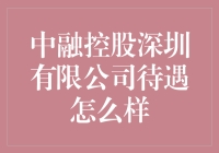 中融控股深圳有限公司待遇怎么样？这可是大湾区的香饽饽！