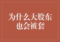 大股东也被套，原来股东也会被股东套