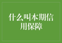 什么是本期信用保障？构建企业信用体系的新模式