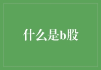 B股究竟是什么？揭秘中国股市中的独特部分