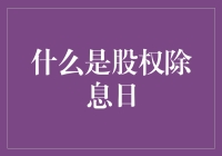 股权除息日：理解投资者权益的关键节点