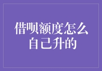 借呗额度自己升升升，我成了全村的希望？