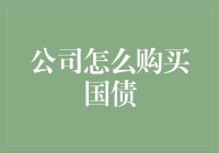 公司购买国债：从新手到国债大亨的奇幻之旅