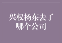 兴权杨东的创业旅程：从汽车行业到新兴科技公司的转型之路