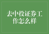 中投证券工作体验：洞察中国资本市场的脉搏