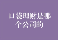 探秘口袋理财：究竟是哪家公司的神奇产物？