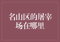 揭秘！名山区屠宰场的秘密：从经济学角度看肉价波动