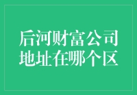 揭秘后河财富公司的神秘面纱