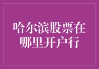 股市新手的疑问：哈尔滨股票在哪里开户行？