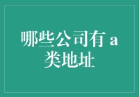 大型科技公司选址策略：A类地址的吸引力揭秘