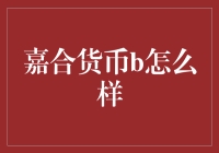 嘉合货币B：安全稳健的投资选择？