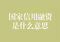 国家信用融资：国家财政体系的一种创新尝试