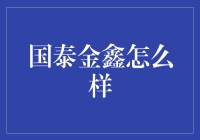 国泰金鑫基金的投资表现及风险评估