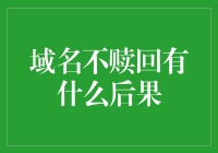 域名不赎回的后果：企业网站被他人占据的潜在风险