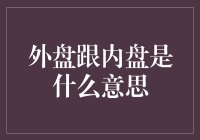 外盘和内盘：你离市场有多远？