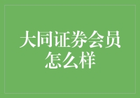 大同证券会员体验：构建个人投资策略的关键路径