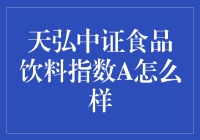 天弘中证食品饮料指数A：真的那么香吗？