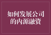 如何有效利用公司内源融资