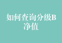 如何用三步曲轻松查询分级B的净值，附送笑话一份