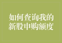 如何查询我的新股申购额度：详尽指南与实用技巧