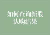 如何查询新股认购结果：一份详尽的指南