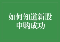 如何判断新股申购是否成功：全面解析与实用指南