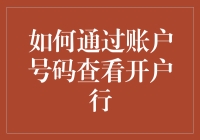 如何通过账户号码查看开户行：探索现代金融信息查询技巧