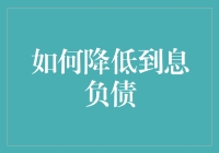 如何愉快地降低到息负债：一场金融狂欢的盛宴