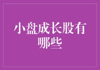 小盘成长股投资策略解析：发掘未来之星