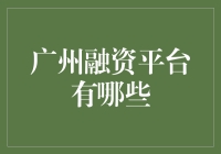 广州融资平台现状概览：助力企业茁壮成长