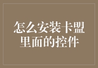 如何在卡盟里安装控件：一场技术与魔法的较量