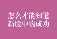 如何确认新股申购是否成功：一份详尽的指南