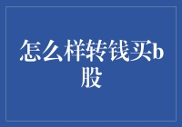 投资高手教你如何把钱转来转去买B股，顺便赚点外快！