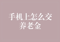 手机缴养老金，老年人：咱这智慧是不是又升级了？