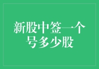 新股中签规则详解：一个号码能中签多少股？