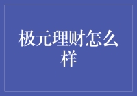 极元理财：你的口袋里的理财小天才？