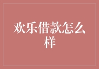 欢乐借款：新兴金融模式背后的考量与反思