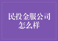 民投金服公司怎么样？: 揭秘这家神秘机构的真实面貌