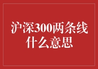 沪深300两条线啥意思？股市小白也能看懂的科普