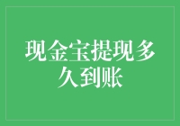 现金宝提现多久到账：探索背后的金融机制与影响因素