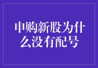 申购新股为什么没有配号：细说背后原因与策略