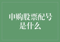 如果股票申购配号是场游戏，我一定是那个最后才拿到入场券的小透明