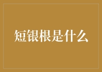 短银根：互联网金融下的信用融资新概念